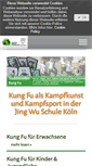 Mobile Screenshot of kungfu-koeln.de